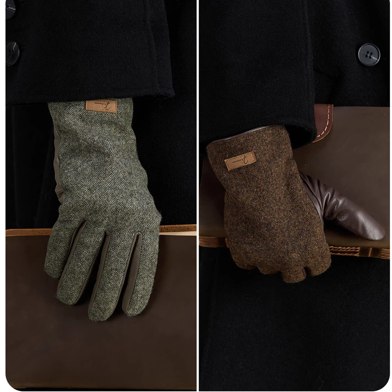 ถุงมือหน้าจอสัมผัสสำหรับผู้ชาย - Wool Glove Lined บทวิจารณ์และราคา