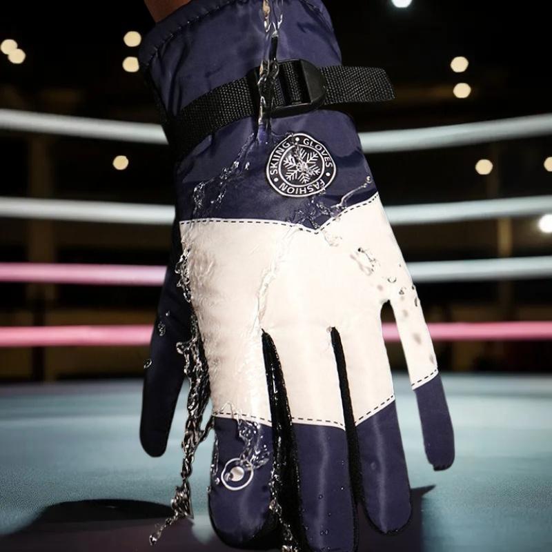 ถุงมือสโนว์บอร์ดสกีสำหรับฤดูหน - Ski Glove Waterproof บทวิจารณ์และราคา